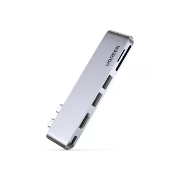 Laptop Dock UGREEN 80856 2 x USB 3.2 Gen 2 Type-C 4K Videoausgang