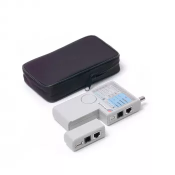 StarTech.com Professioneller Multifunktions-Kabeltester für RJ45, RJ11, USB und BNC