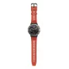 Amazfit T-Rex 3 Lava 3,81 cm (1,5 Zoll) AMOLED 48,5 mm Digital 480 x 480 Pixel Touchscreen Schwarz, Edelstahl GPS (Satellit)
