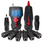 Kabeltester LYNX CS TLCD88 — LCD-Tester für Cat3/Cat5E/Cat6 und PoE-Erkennung