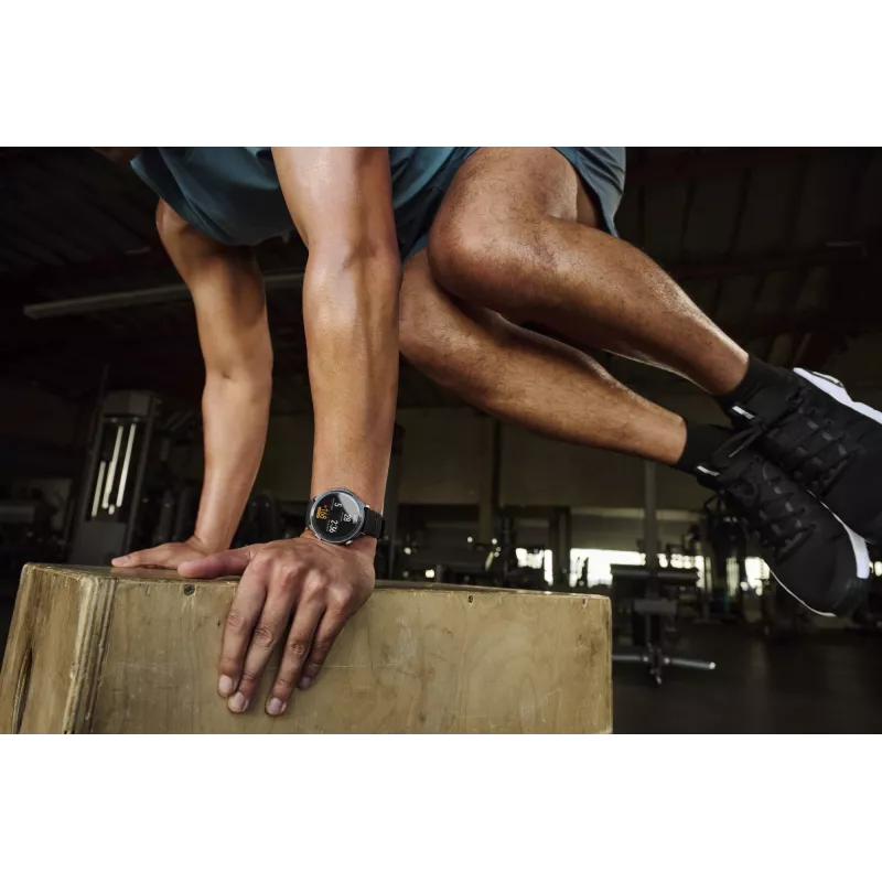 Amazfit Balance 2 XT 3,81 cm (1,5 Zoll) AMOLED Digital 480 x 480 Pixel Touchscreen Schwarz Wi-Fi GPS (Satellit)