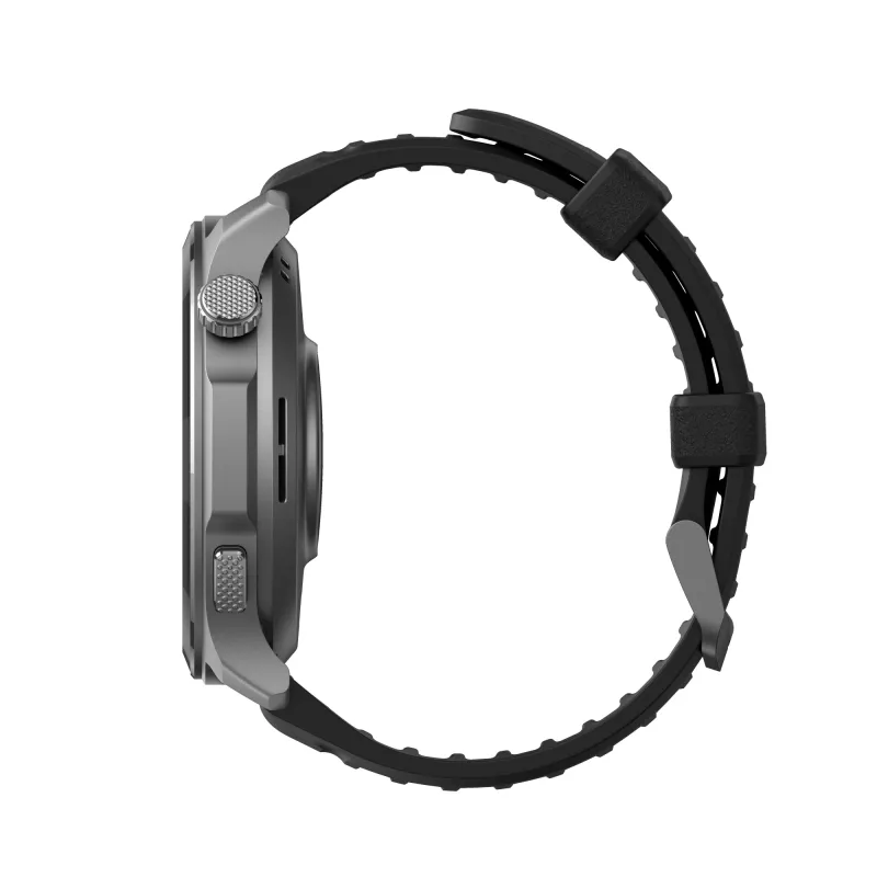 Amazfit Balance 2 XT 3,81 cm (1,5 Zoll) AMOLED Digital 480 x 480 Pixel Touchscreen Schwarz Wi-Fi GPS (Satellit)