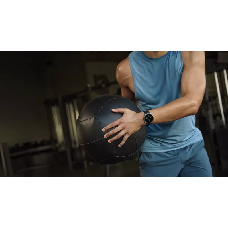 Amazfit Balance 2 XT 3,81 cm (1,5 Zoll) AMOLED Digital 480 x 480 Pixel Touchscreen Schwarz Wi-Fi GPS (Satellit)