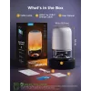 Tischlampe Govee H6020 Table Lamp 2 Pro Sound by JBL — RGBIC + Warmweiß, 600 lm, Wi‑Fi & Bluetooth, 5200 mAh