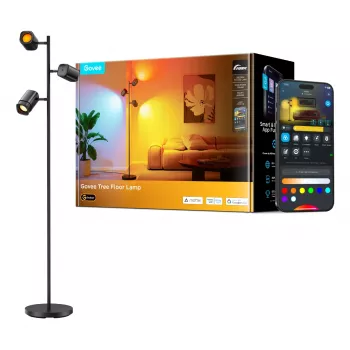 Govee Tree Floor Lamp Smarte Standleuchte WLAN/Bluetooth 72 W