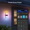 Außenwandleuchte Govee H7078CD1 Smart RGB-Farbwechsel, WLAN-/App-Steuerung