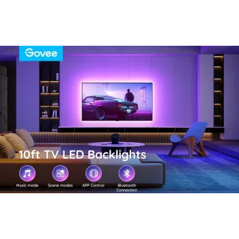 Govee H6178 RGB LED-Hintergrundbeleuchtungsstreifen für 46–60 Zoll Fernseher, Modell H61780A1