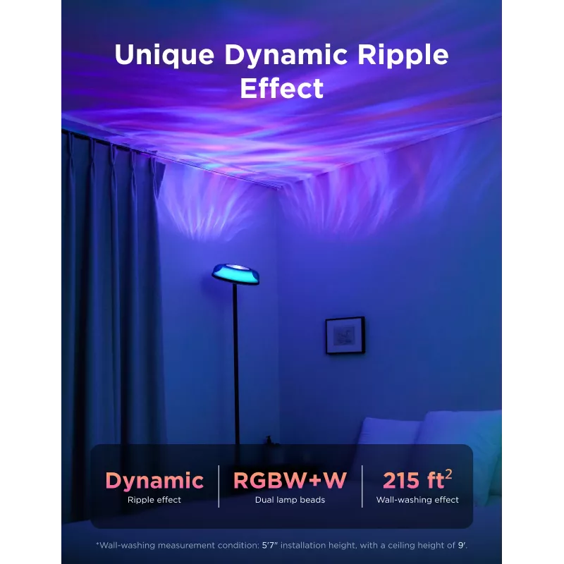 Stehlampe Govee H60B0311 RGBWW 1000 lm Wi‑Fi Bluetooth