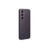 Samsung-Hülle Vegan Leather Case Violett für Galaxy S24, Kunstleder, für 6,2-Zoll-Bildschirm