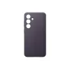 Samsung-Hülle Vegan Leather Case Violett für Galaxy S24, Kunstleder, für 6,2-Zoll-Bildschirm