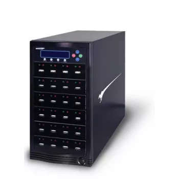 iStorage Kanguru U2D2-23 Medien-Duplikator USB-Flash-Laufwerk-Duplikator Schwarz 23 Kopien