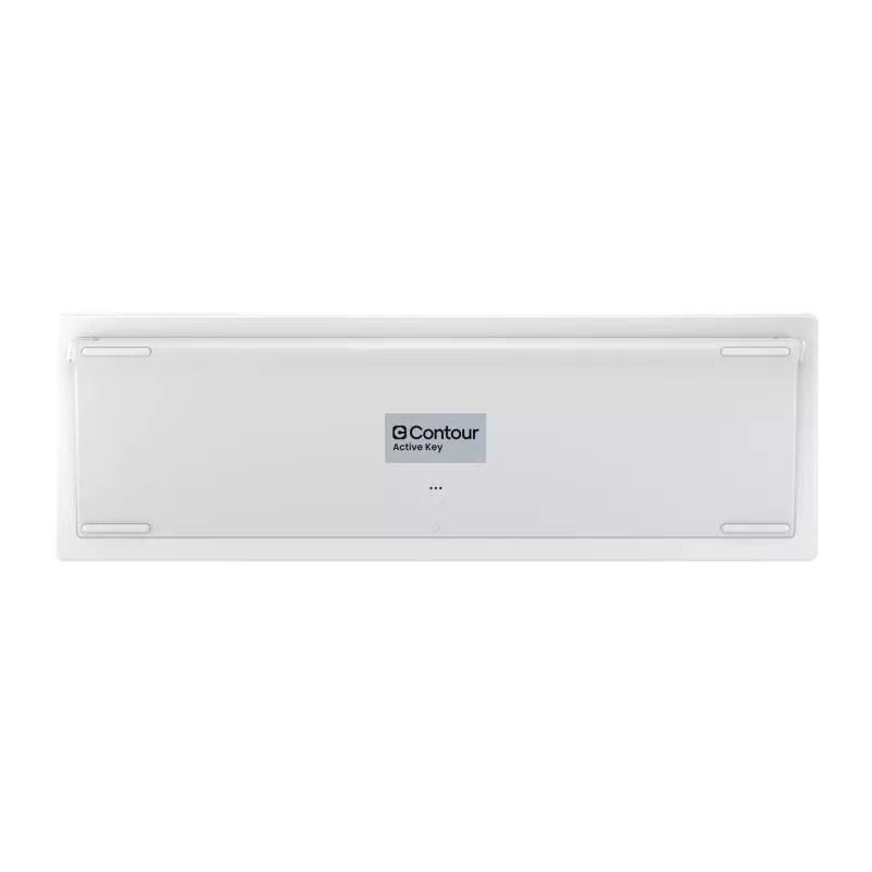 Contour Design Active Key Contour QuickClean Medizinische Tastatur IP68 Full-Size Kabellos Weiß PN C8112