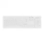 Contour Design Active Key Contour ClassicClean Medizinische Tastatur Abnehmbare Abdeckung Full-Size Kabelgebunden Weiß CH C8100