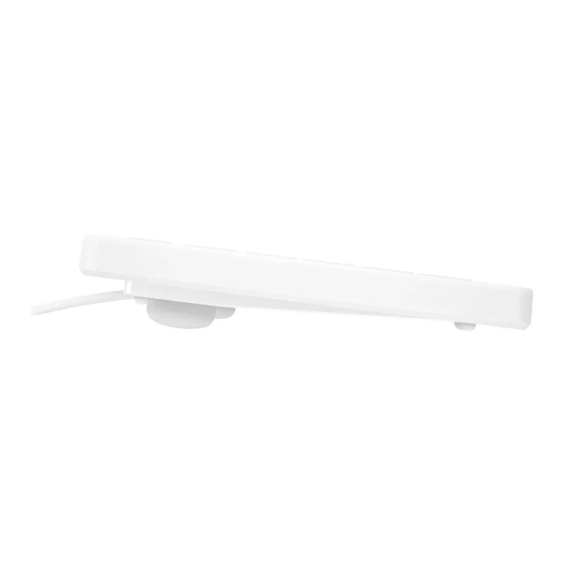 Contour Design Contour Active Key QuickClean Medizinische Tastatur Abnehmbare Abdeckung Full-Size Kabel Weiß PN C8112