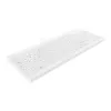 Contour Design Active Key Contour QuickClean Medizinische Tastatur IP68 Kompakt Kabelgebunden Weiß PN C7012