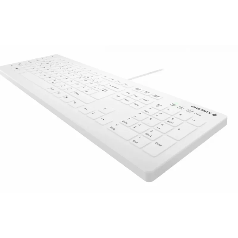 Contour Design Active Key AK-C8112 Tastatur Medizin USB QWERTZ Deutsch Weiß
