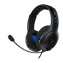 PDP LVL50 Headset Kabelgebunden Kopfband Gaming Schwarz, Grau
