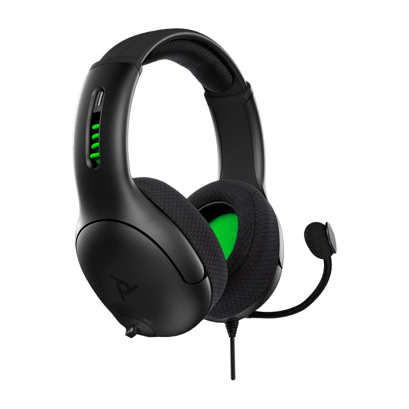 PDP LVL50 Headset Kabelgebunden Head-band Gaming Schwarz, Grün, Grau