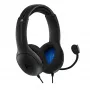 PDP LVL50 Wired Headset PS4 weiß - 50-mm-Treiber, kabelgebunden, Kabelgebunden, Gaming, Headset, Schwarz