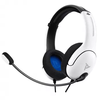 PDP LVL40 Headset Kabelgebunden Head-Band Gaming Weiß
