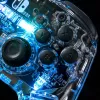 PDP Afterglow Schwarz, Transparent Gamepad Analog / Digital Nintendo Switch, Nintendo Switch Lite, Nintendo Switch OLED