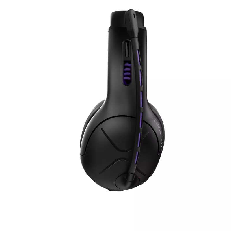 Headset VICTRIX Gambit Wireless — kabelgebunden & kabellos, 20–20000 Hz, 2 m Kabel, 301 g, schwarz/lila