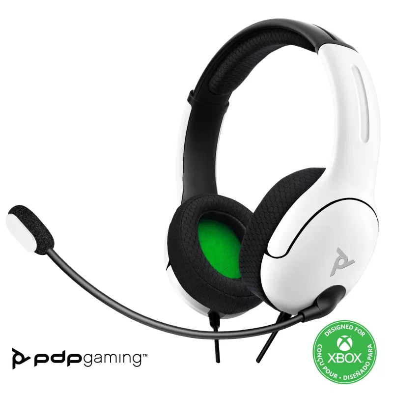 PDP LVL40 Headset Kabelgebunden Kopfband Gaming Weiß