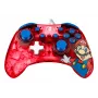 PDP Rock Candy: Mario Punch Rot, Transluzentes USB-Gamepad Analog/Digital Nintendo Switch, Nintendo Switch Lite, Nintendo Switch OLED