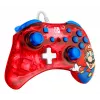 PDP Rock Candy: Mario Punch Rot, Transluzentes USB-Gamepad Analog/Digital Nintendo Switch, Nintendo Switch Lite, Nintendo Switch OLED