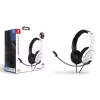 PDP LVL40 Headset Kabelgebundenes Headset Head-Band Gaming Schwarz, Weiß