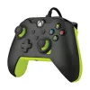 Kabelgebundenes PDP-Gamepad Electric Schwarz für Xbox Series X|S, Xbox One und Windows – USB-C, 2,43 m Kabel, D-Pad, Menü-/Teilen-/Ansicht-Tasten