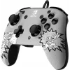 PDP REMATCH: Comic Attack Schwarz, Grau, Weiß USB Gamepad Analog / Digital Nintendo Switch, Nintendo Switch OLED