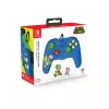 PDP REMATCH Kabelgebundener Controller: Yoshi & Toad, Gamepad, Nintendo Switch, Nintendo Switch OLED, D-pad, Home-Taste, Analog / Digital, Kabelgebunden, USB