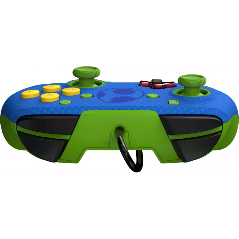 PDP REMATCH Kabelgebundener Controller: Yoshi & Toad, Gamepad, Nintendo Switch, Nintendo Switch OLED, D-pad, Home-Taste, Analog / Digital, Kabelgebunden, USB