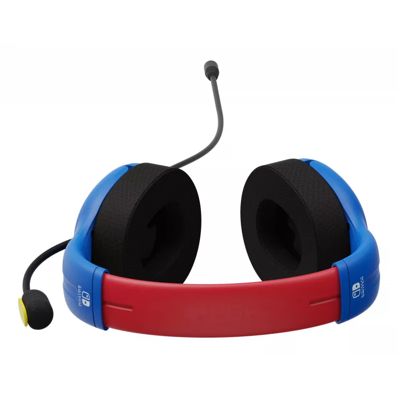 PDP LVL40 Headset Kabelgebunden Head-band Gaming Blau, Rot