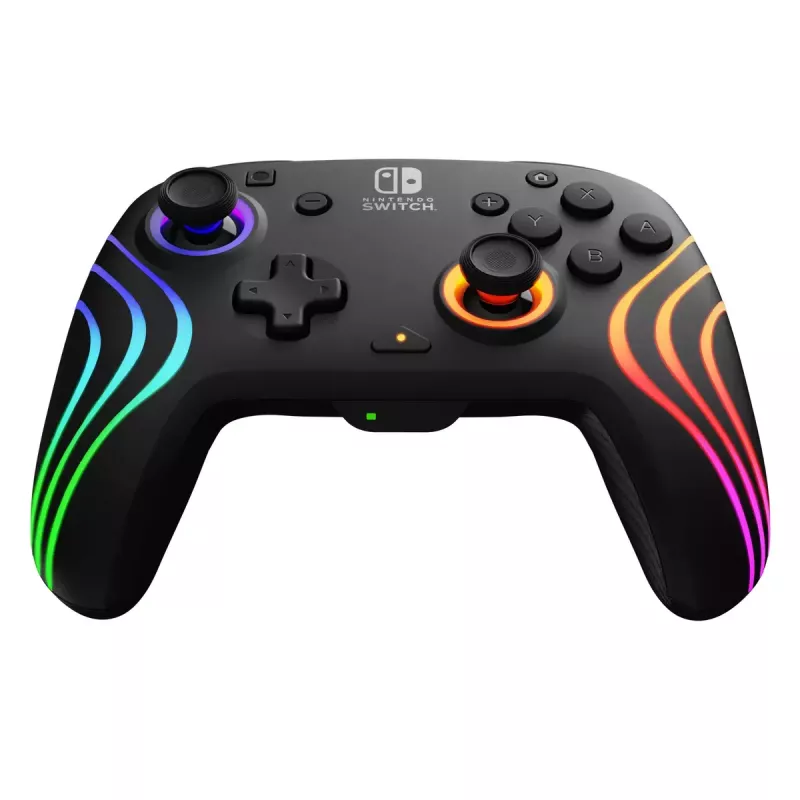 PDP Afterglow Wave Schwarz USB Gamepad Analog / Digital Nintendo Switch, Nintendo Switch Lite, Nintendo Switch OLED