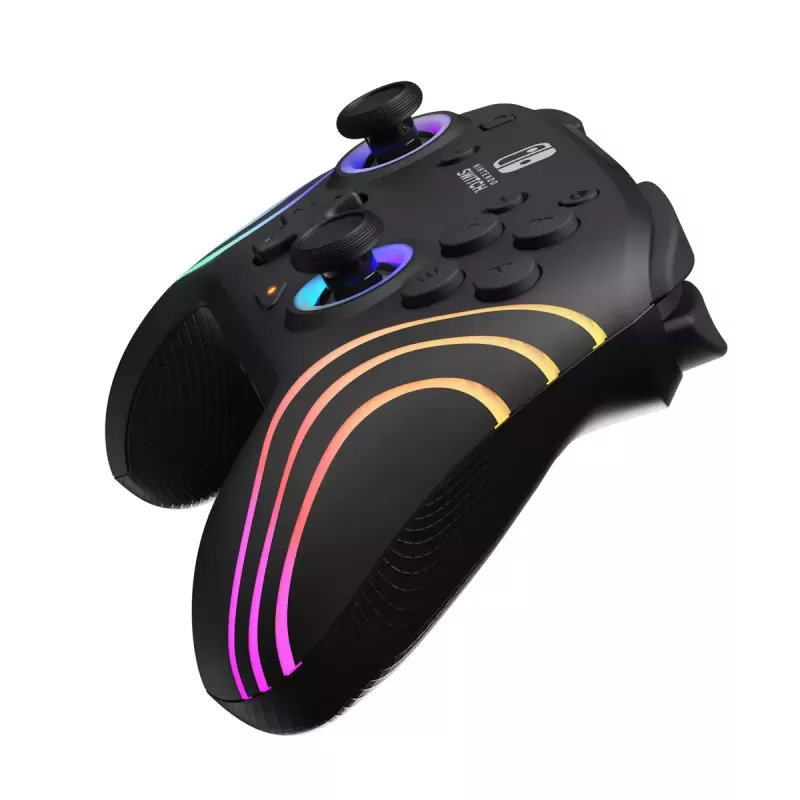 PDP Afterglow Wave Schwarz USB Gamepad Analog / Digital Nintendo Switch, Nintendo Switch Lite, Nintendo Switch OLED