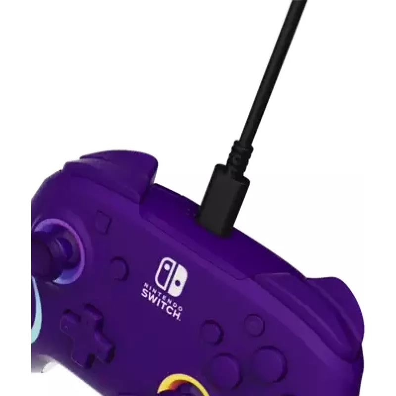 Wireless Steuergerät PDP Afterglow Wave 500-252-PR – Lila, kabelloses Gamepad für Konsole/PC