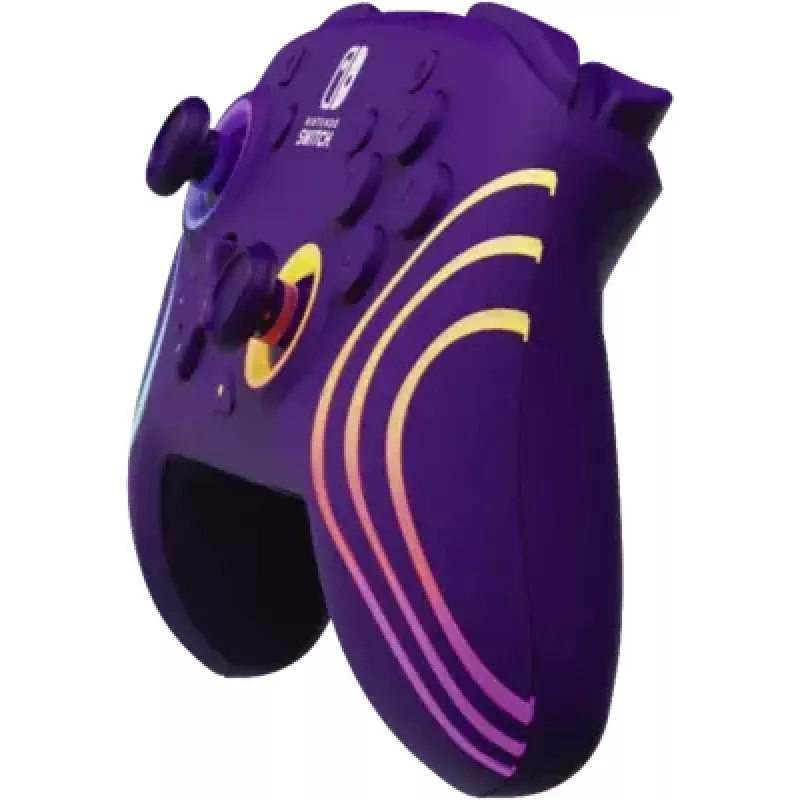Wireless Steuergerät PDP Afterglow Wave 500-252-PR – Lila, kabelloses Gamepad für Konsole/PC