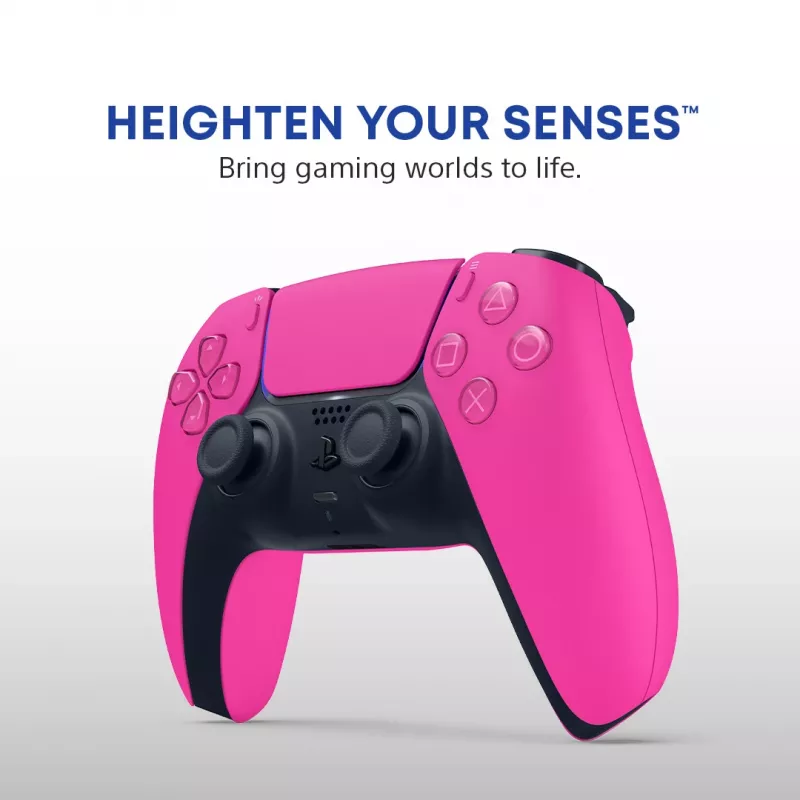 Gamepad Sony DualSense v3 für PlayStation 5 — Pink, Bluetooth & USB Type-C, integrierter Akku
