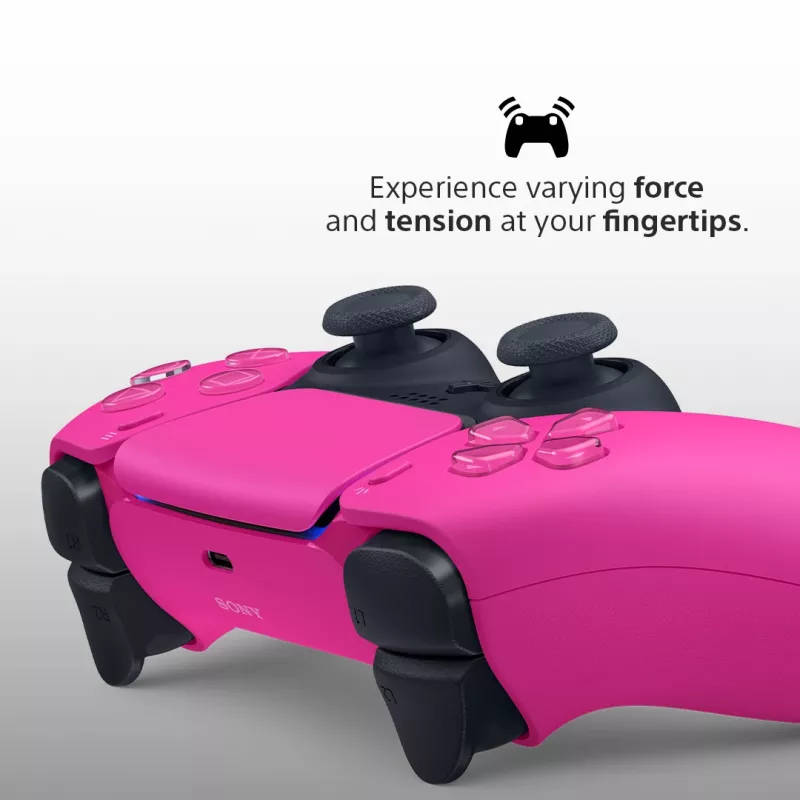 Gamepad Sony DualSense v3 für PlayStation 5 — Pink, Bluetooth & USB Type-C, integrierter Akku