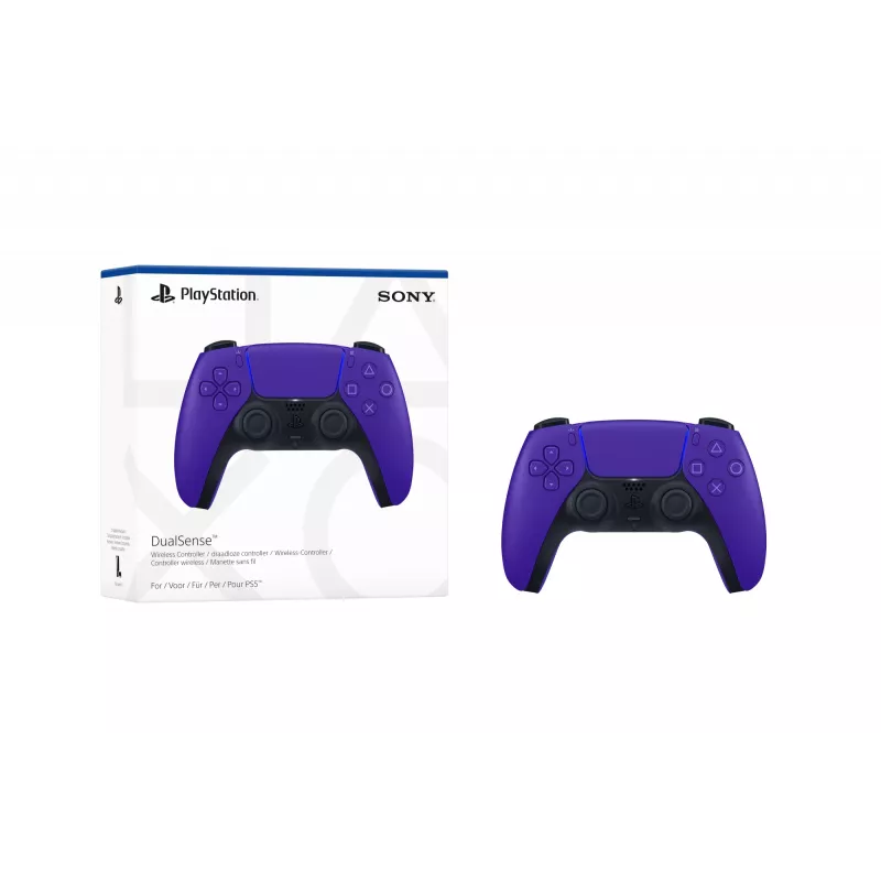Sony Steuergerät wireless DualSense Galactic Purpl V2, Gamepad, PlayStation 5, Zurück-Taste, Menü-Taste, Start-Taste, Analog / Digital, Verschiedene, Kabelgebunden & Kabellos