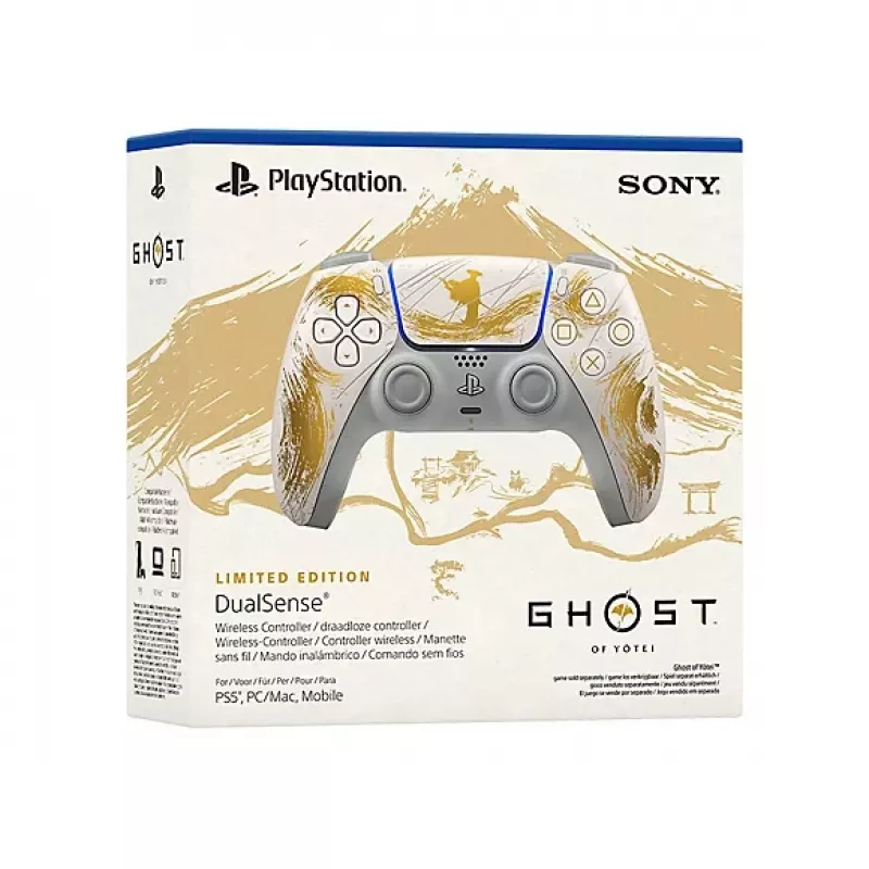 Sony DualSense Wireless Steuergerät - Ghost of Yotei Gold Limited Edition
