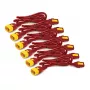 APC Power Cord Kit (6 Stk.), verriegelbar, C13 auf C14, 1,8 m, Rot