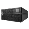 APC Smart-UPS On-Line, 8 kVA/8 kW, Rack/Tower, 230 V, 2x IEC C13+1x IEC C19+Festverdrahtung 3-adrig (H+N+E) Ausgänge, Netzwerkkarte, ohne Schienensatz