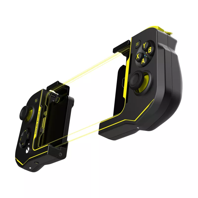 Gamepad Turtle Beach Atom Schwarz Gelb Bluetooth Android Kabellos