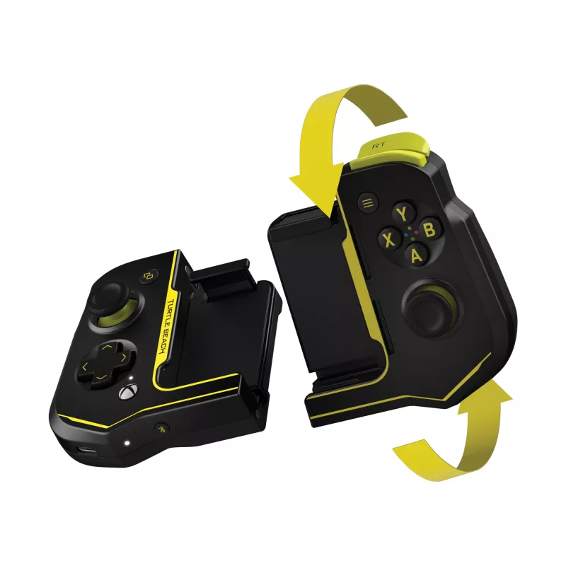Gamepad Turtle Beach Atom Schwarz Gelb Bluetooth Android Kabellos