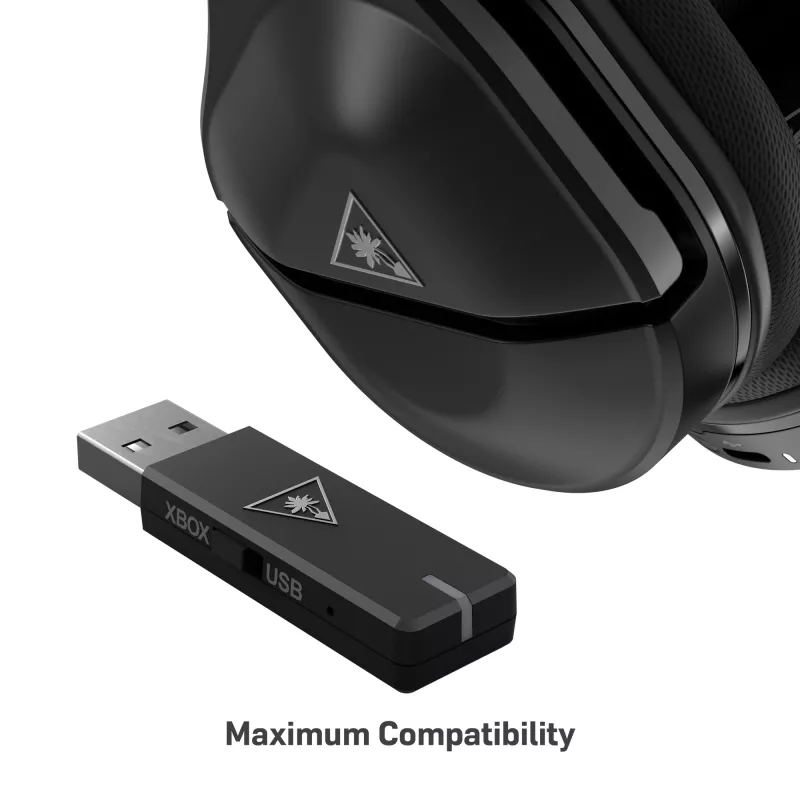 Headset Turtle Beach Stealth 600 Gen 2 MAX – Kabelgebunden & Kabellos, USB-C, ohrumschließend, 20–20000 Hz, Schwarz