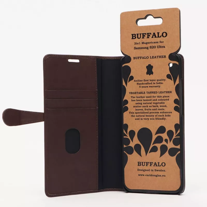Buffalo 590028 Handyhülle 17,5 cm (6,9 Zoll) Wallet-Hülle Braun