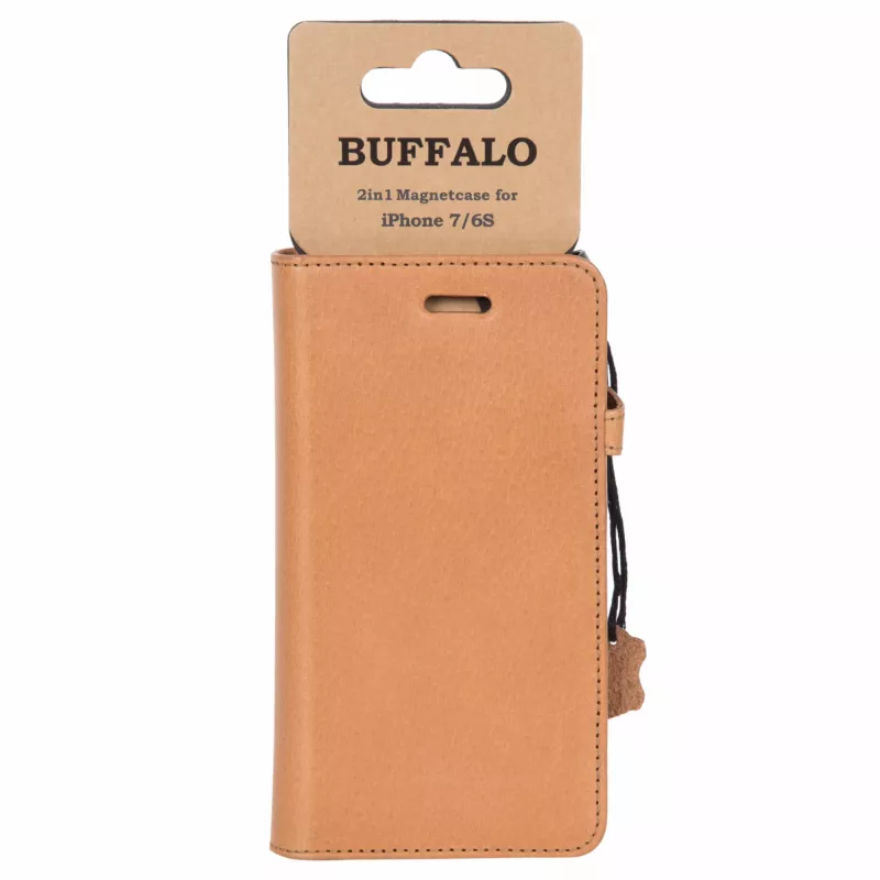Buffalo 657514 Handyhülle 11,9 cm (4,7 Zoll) Flip Case Cognac